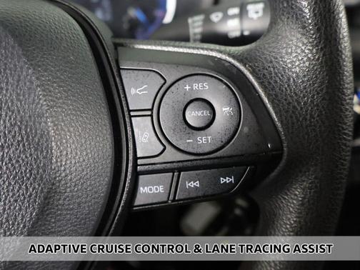 Midnight Black Metallic 2023 Toyota RAV4 Hybrid LE