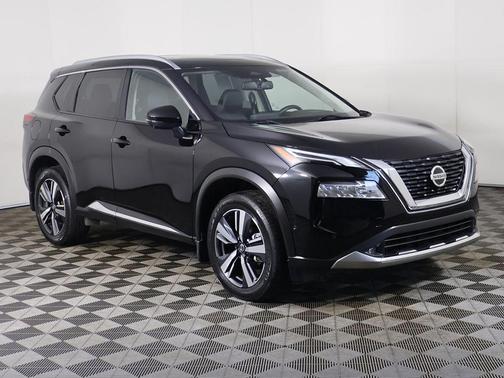 Super Black 2021 Nissan Rogue Platinum