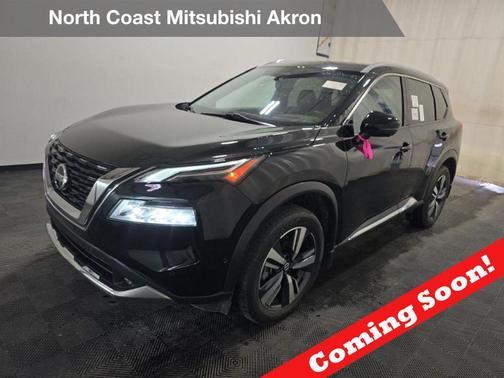 Super Black 2021 Nissan Rogue Platinum