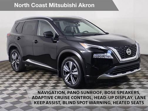 Super Black 2021 Nissan Rogue Platinum