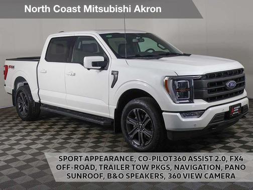 Star White Metallic Tri-Coat 2023 Ford F-150 Lariat