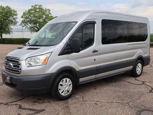 Ingot Silver Metallic 2016 Ford Transit-350 XLT