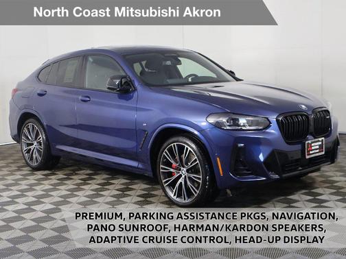 Blue 2024 BMW X4 M40i