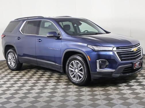 Northsky Blue Metallic 2023 Chevrolet Traverse LT Cloth