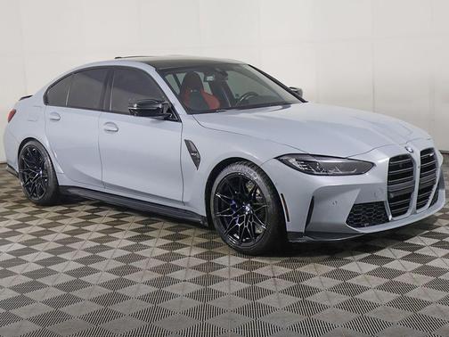 Brooklyn Grey Metallic 2022 BMW M3 Base