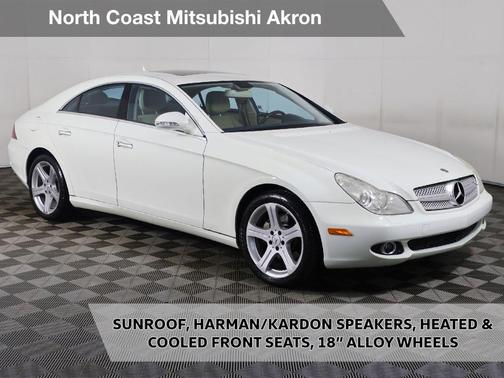 Arctic White 2007 Mercedes-Benz CLS-Class CLS 550
