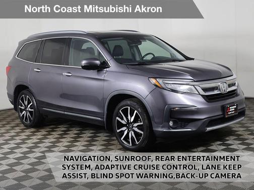 Modern Steel Metallic 2019 Honda Pilot Touring 8-Passenger