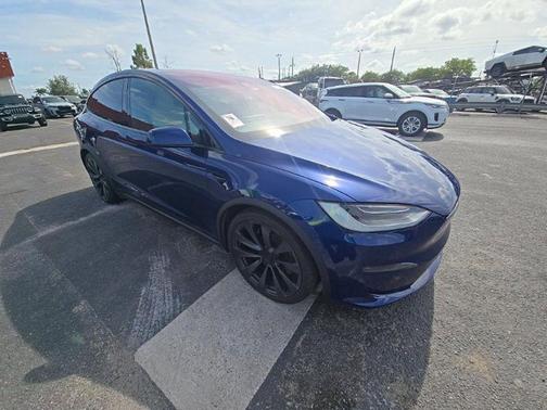 Deep Blue Metallic 2023 Tesla Model X Standard Range
