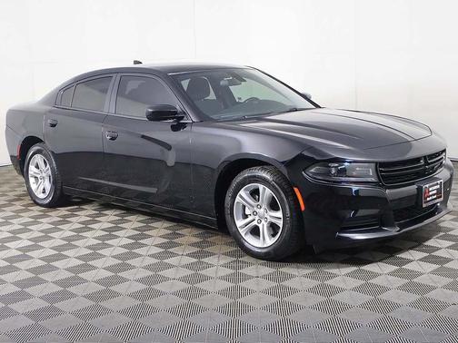 Pitch Black Clearcoat 2023 Dodge Charger SXT