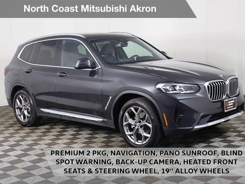 Dark Graphite Metallic 2022 BMW X3 xDrive30i