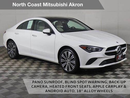 White 2023 Mercedes-Benz CLA 250 4MATIC