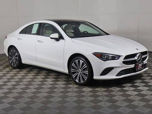 White 2023 Mercedes-Benz CLA 250 4MATIC