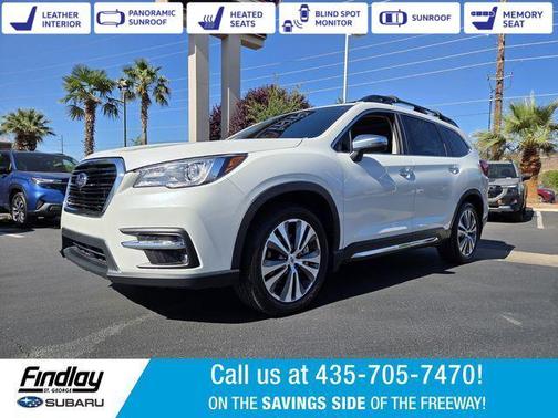 Crystal White Pearl 2021 Subaru Ascent Touring 7-Passenger