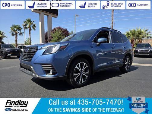 Horizon Blue Pearl 2023 Subaru Forester Limited