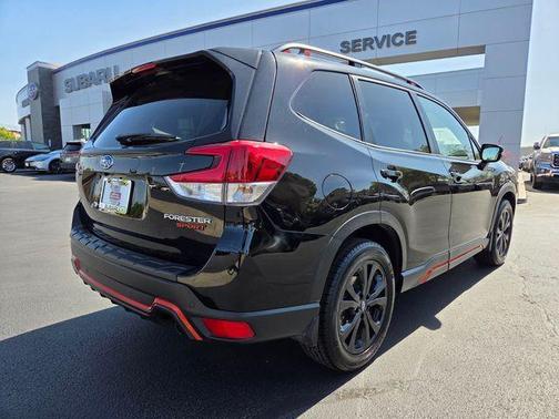 Crystal Black Silica 2024 Subaru Forester Sport