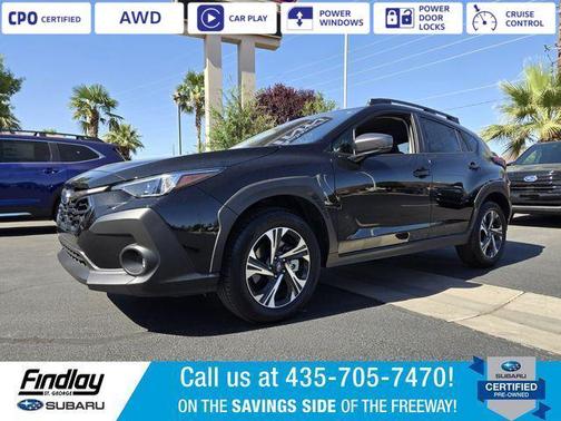 Crystal Black Silica 2025 Subaru Crosstrek Premium