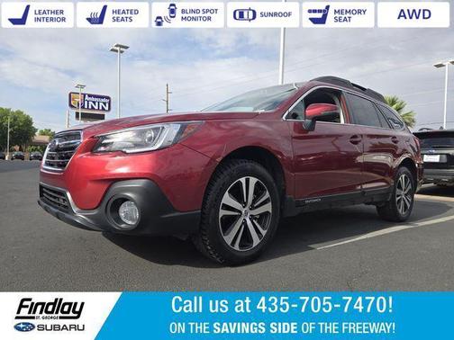 Crimson Red Pearl 2018 Subaru Outback 2.5i Limited