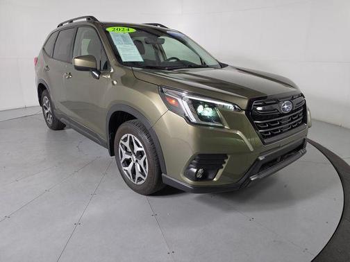 Autumn Green Metallic 2024 Subaru Forester Premium