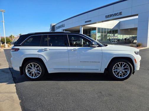 Bright White Clearcoat 2022 Jeep Grand Cherokee Summit