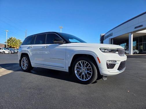 Bright White Clearcoat 2022 Jeep Grand Cherokee Summit