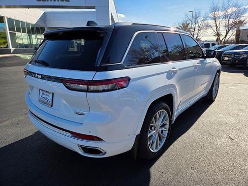 Bright White Clearcoat 2022 Jeep Grand Cherokee Summit
