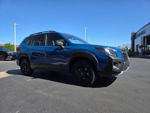 Geyser Blue 2023 Subaru Forester Wilderness