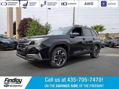 Crystal Black Silica 2026 Subaru Forester Hybrid Premium