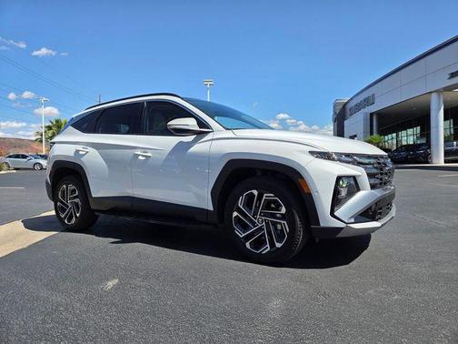 Serenity White Pearl 2025 Hyundai TUCSON Limited