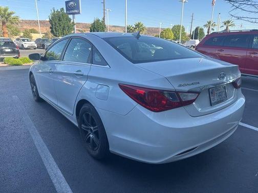 Shimmering White Mica 2012 Hyundai SONATA GLS