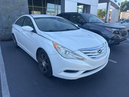 Shimmering White Mica 2012 Hyundai SONATA GLS