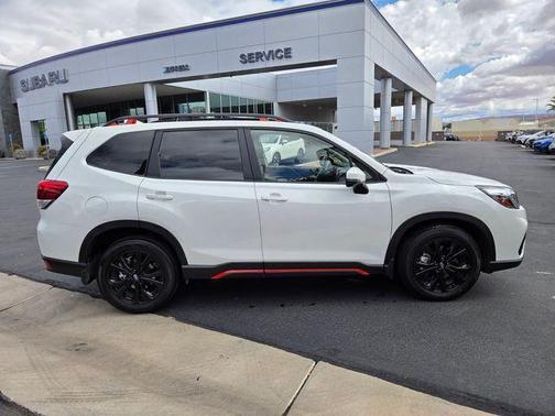 Crystal White Pearl 2021 Subaru Forester Sport