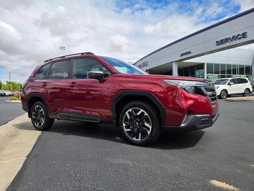 Crimson Red Pearl 2026 Subaru Forester Limited