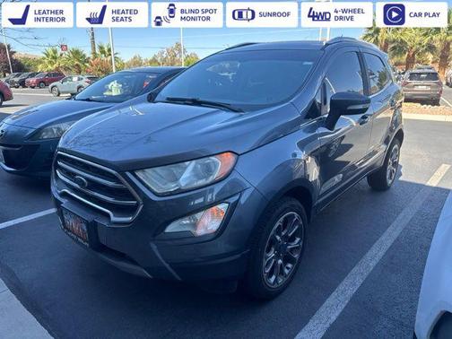 Smoke Metallic 2019 Ford EcoSport Titanium