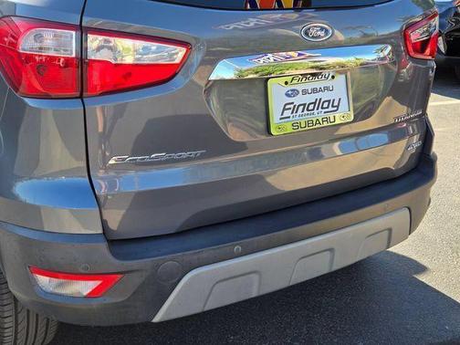 Smoke Metallic 2019 Ford EcoSport Titanium