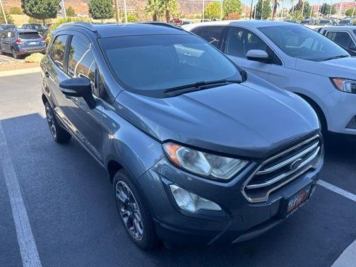 Smoke Metallic 2019 Ford EcoSport Titanium