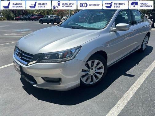 Alabaster Silver Metallic 2015 Honda Accord EX-L
