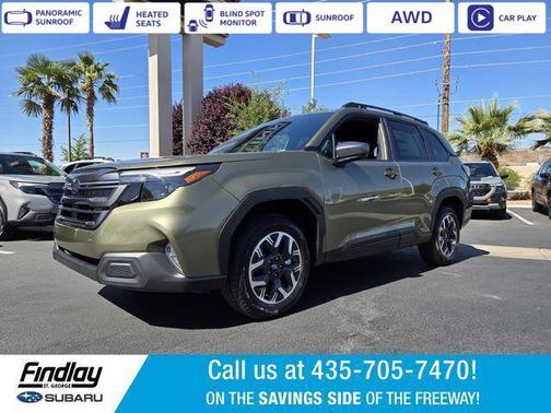 Autumn Green Metallic 2026 Subaru Forester Premium