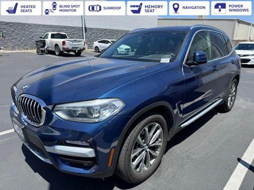 Phytonic Blue Metallic 2019 BMW X3 sDrive30i
