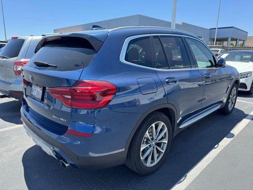 Phytonic Blue Metallic 2019 BMW X3 sDrive30i