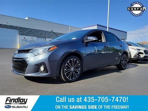 2016 Toyota Corolla S Plus