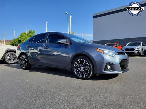 2016 Toyota Corolla S Plus