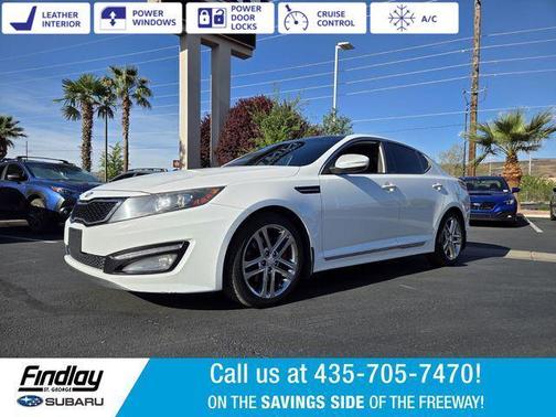 Snow White Pearl 2013 Kia Optima SX
