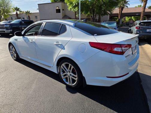 Snow White Pearl 2013 Kia Optima SX