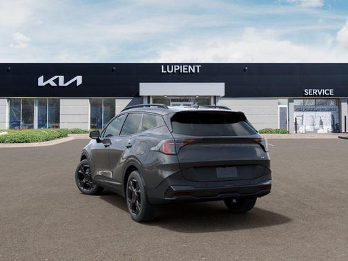 Gravity Gray 2026 Kia Sportage Hybrid X-Line