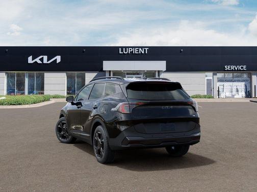 Black 2026 Kia Sportage Hybrid X-Line