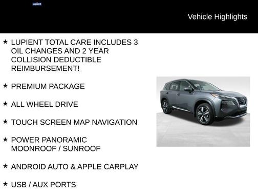 Gun Metallic 2023 Nissan Rogue SL