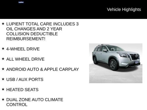 2025 Nissan Pathfinder SV