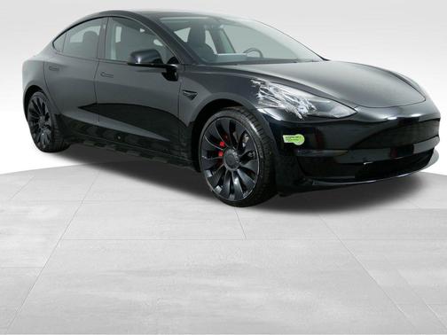 Black 2022 Tesla Model 3 Performance