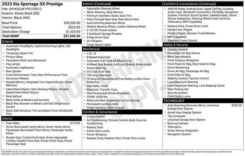 2023 Kia Sportage SX-Prestige