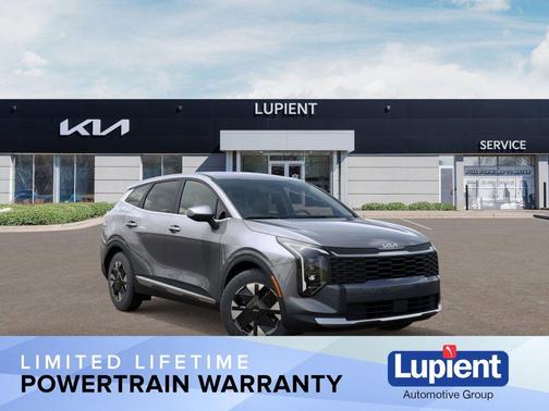 Steel Gray 2026 Kia Sportage Hybrid LX